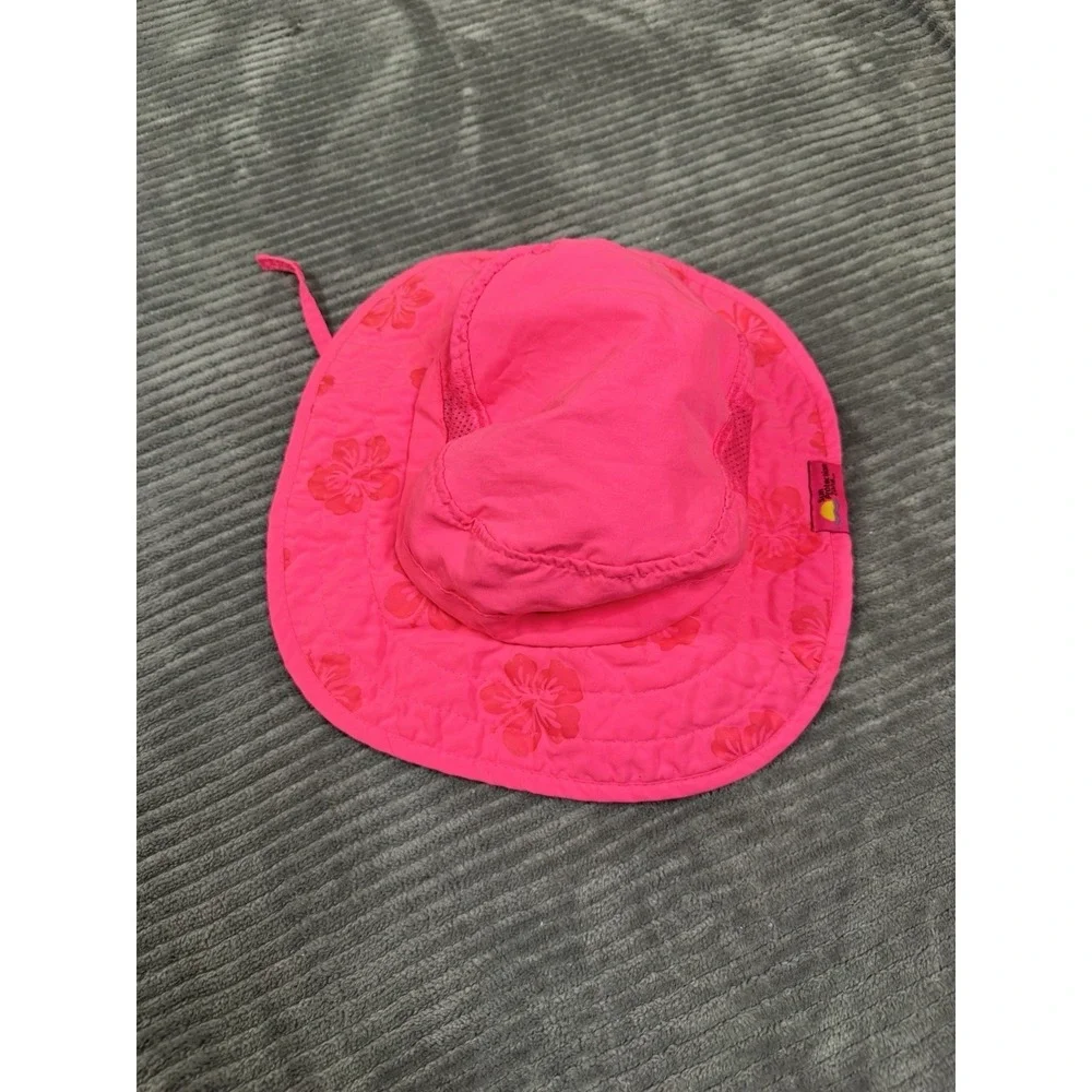 Cat & Jack Baby Girls Pink+SPZ Sun Hat Beach One‎ Size